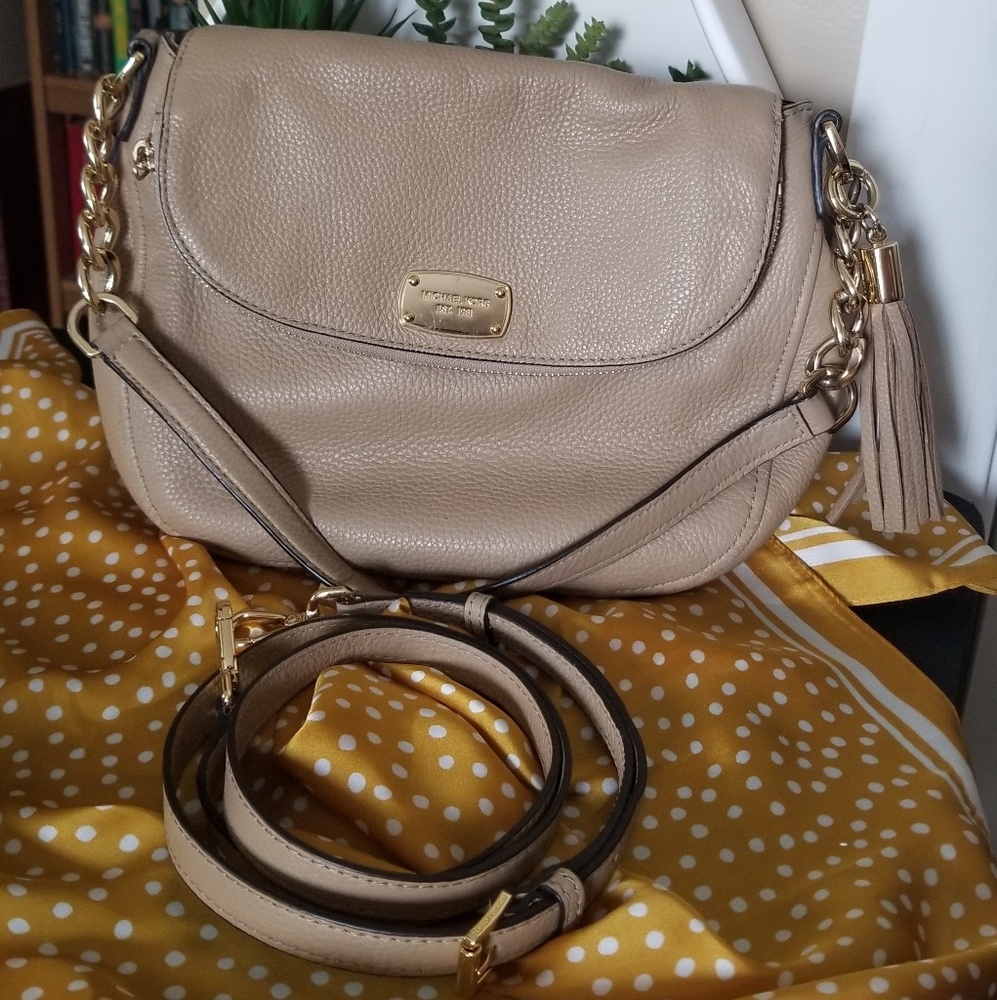 Michael Kors "Bedford" Tassel Crossbody Bag